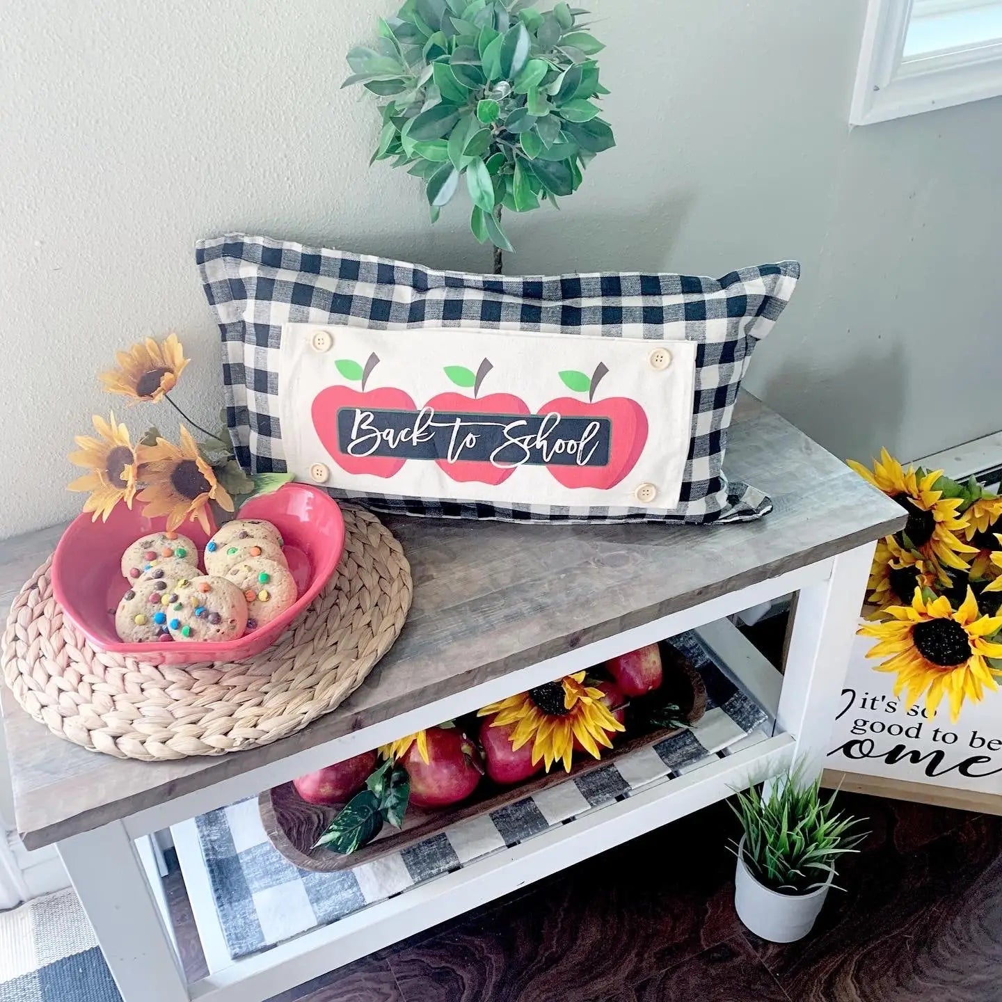 Seasonal Bundle Pillow Set: BUFFALO CHECK (comes with foam insert and these 4 panels in back pocket)