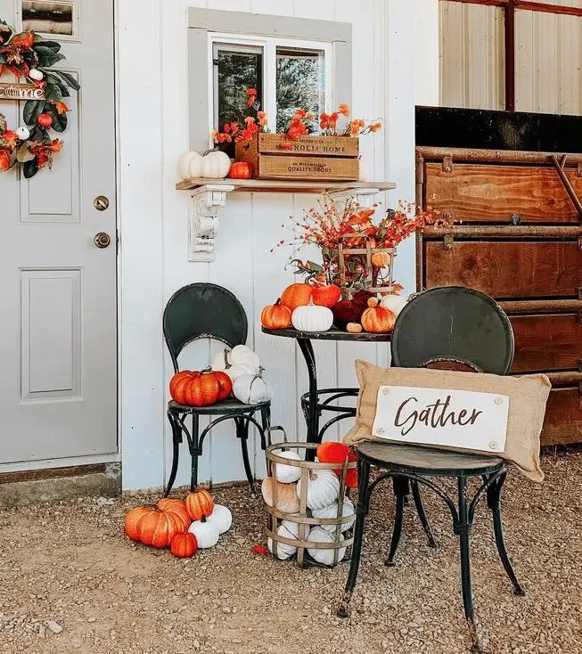 Seasonal Bundle Pillow Set: BURLAP (comes with insert and these 4 panels inside back pocket)