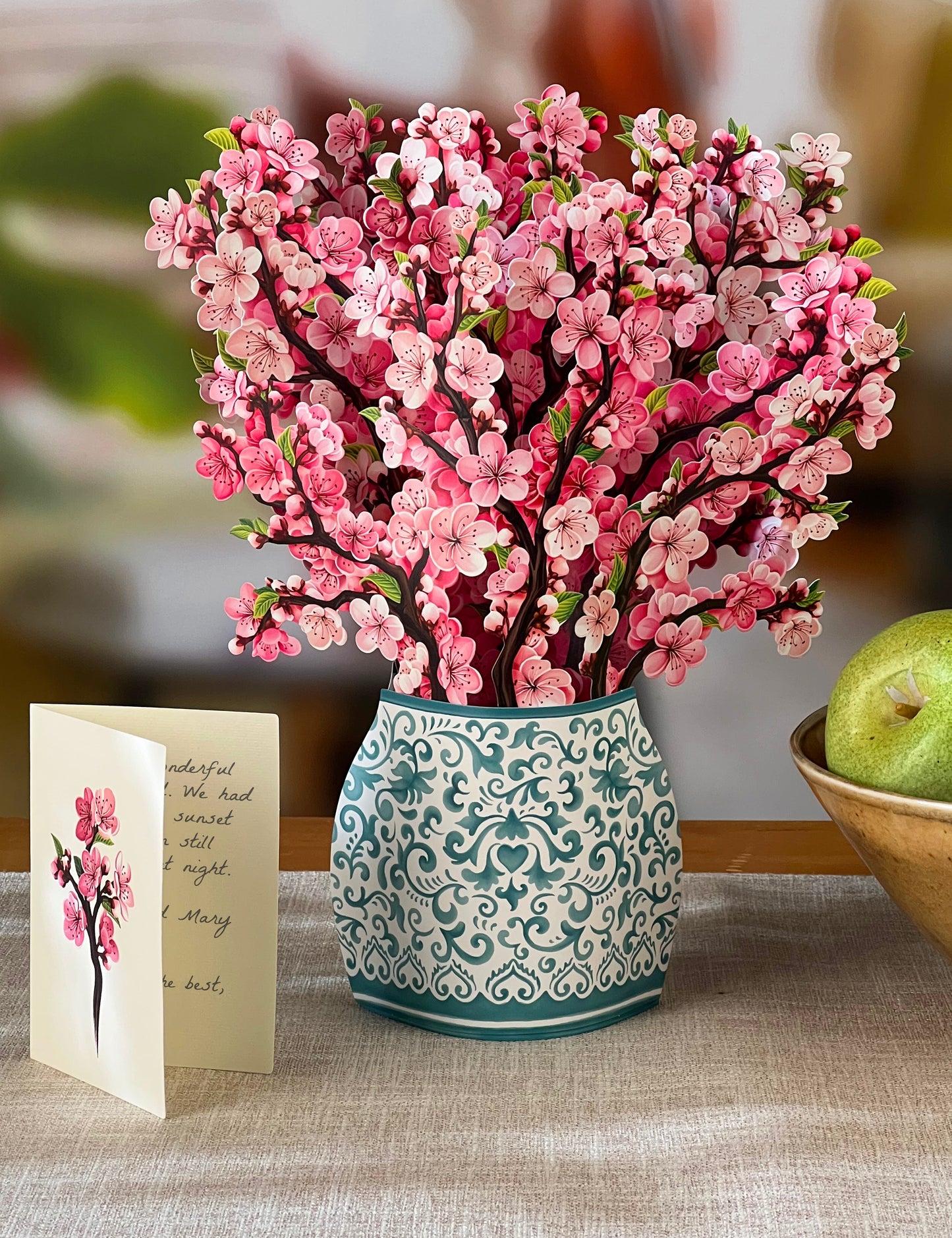 Cherry Blossom Pop Up Flower Bouquet