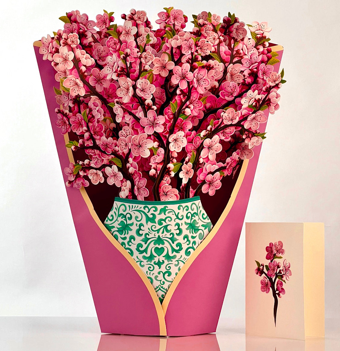 Cherry Blossom Pop Up Flower Bouquet