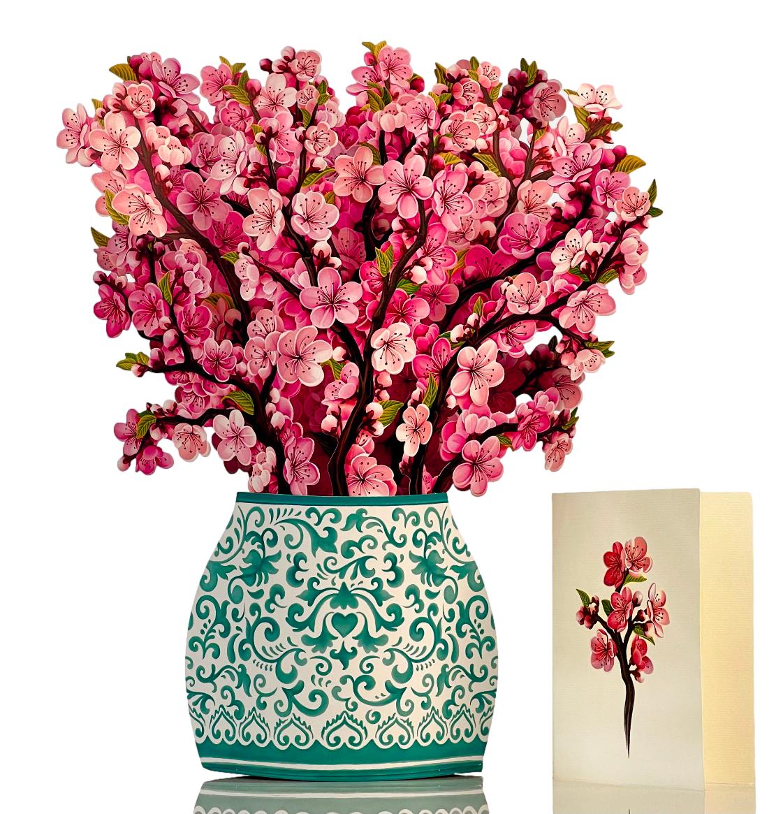 Cherry Blossom Pop Up Flower Bouquet