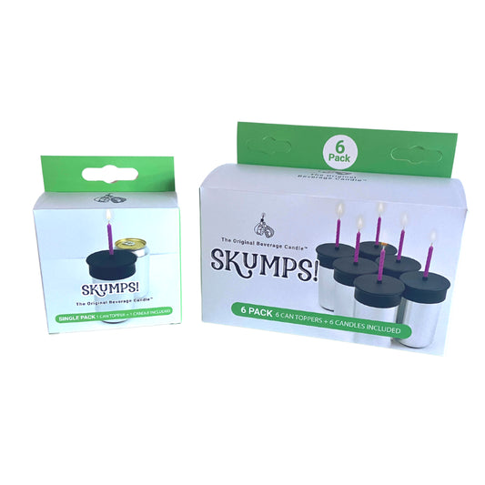 Can Top Candle - 6 pack
