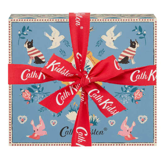 Cath Kidston Keep Kind Pamper Hamper Set - Cream/Lotion, Bubble Bath, Body Scrub