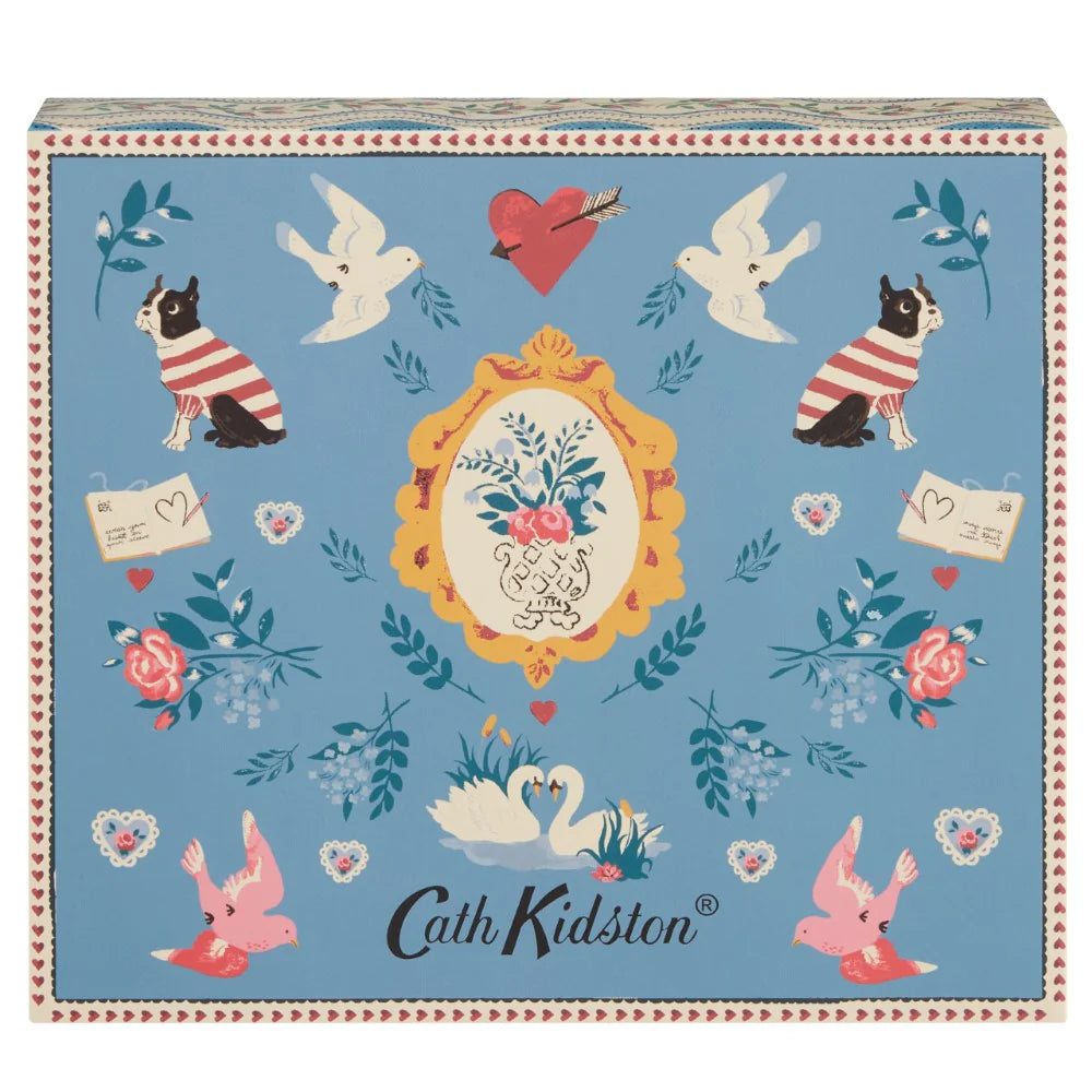 Cath Kidston Keep Kind Pamper Hamper Set - Cream/Lotion, Bubble Bath, Body Scrub