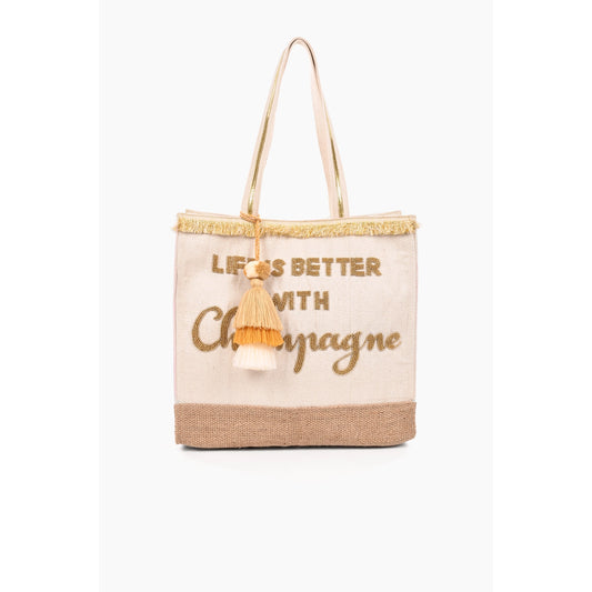 Champagne Forever Tote