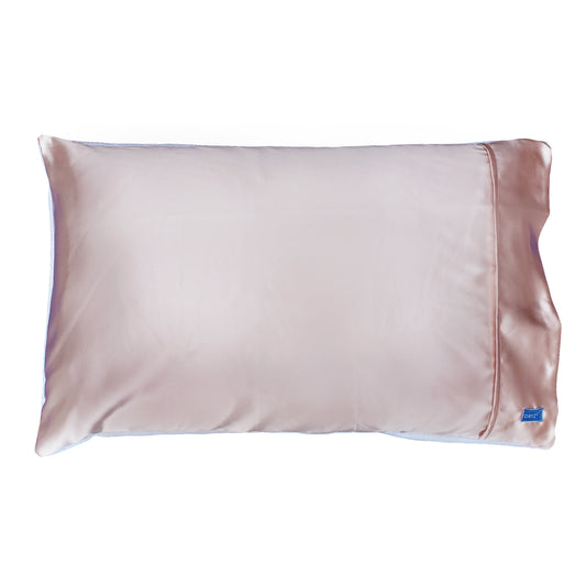 Champagne Pink Satin Pillowcase for Wet heads
