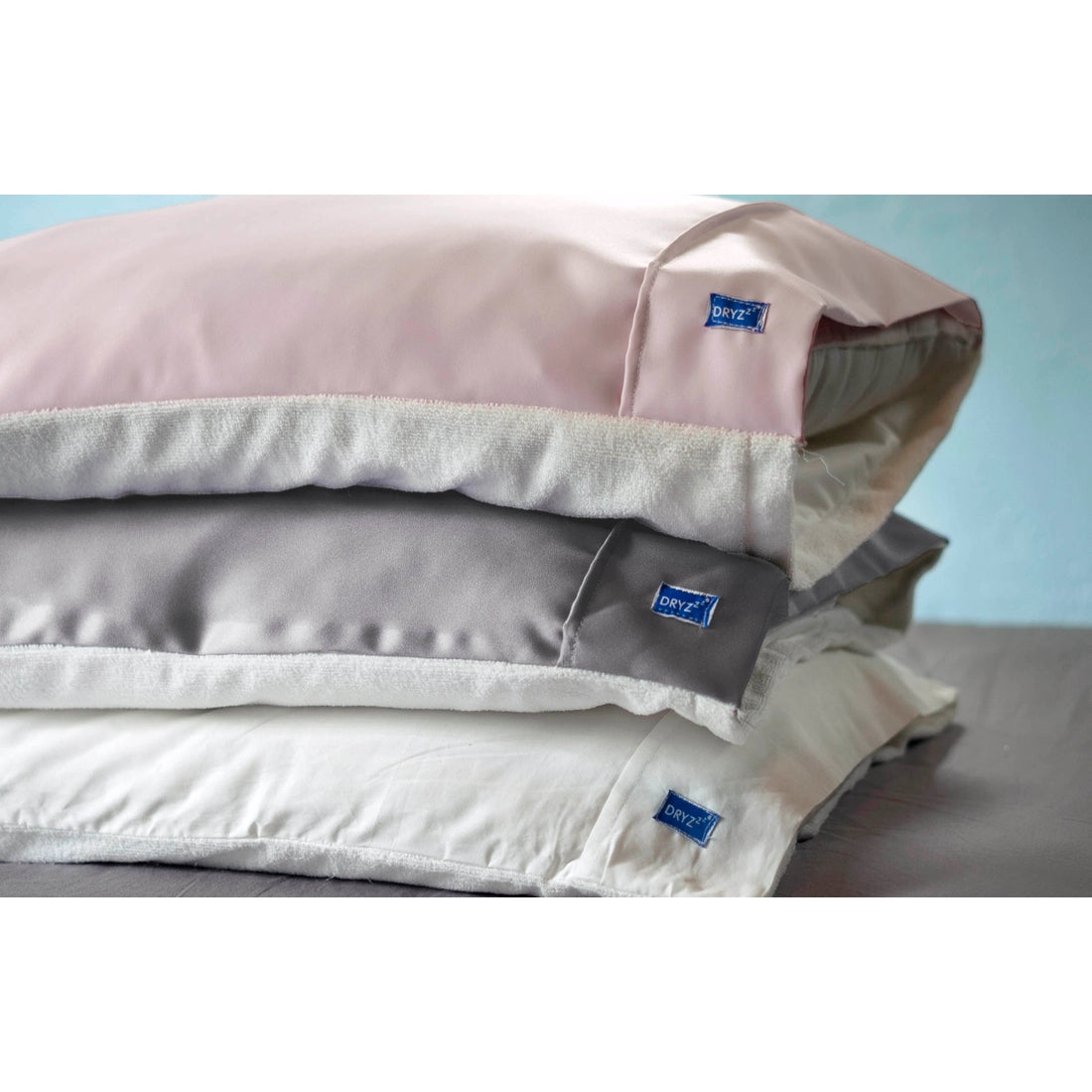 Ivory Satin Pillowcase for Wet heads