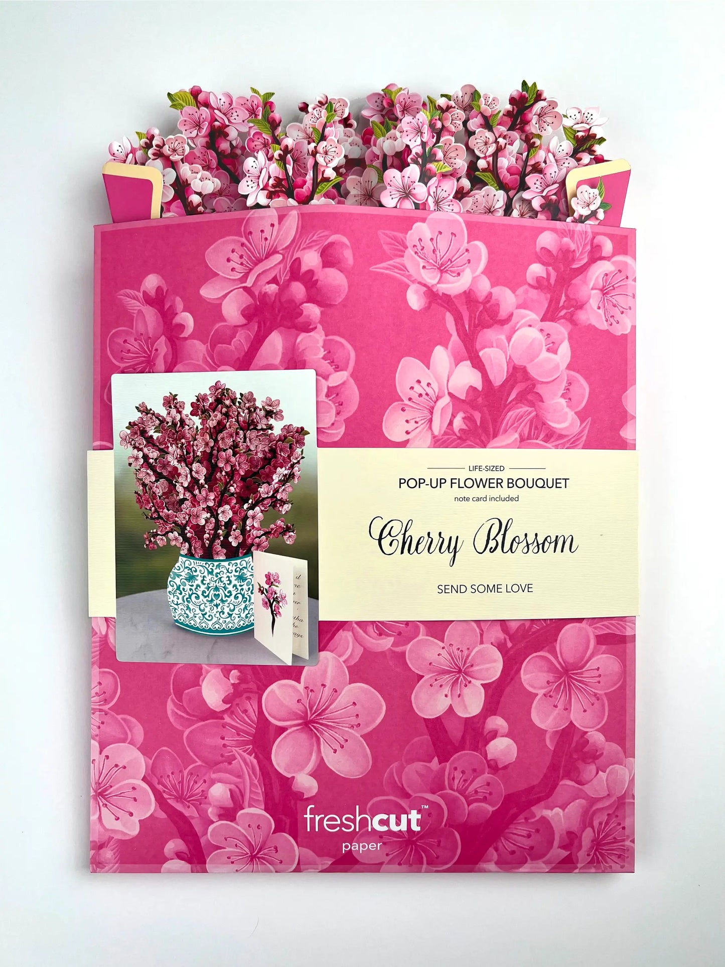 Cherry Blossom Pop Up Flower Bouquet