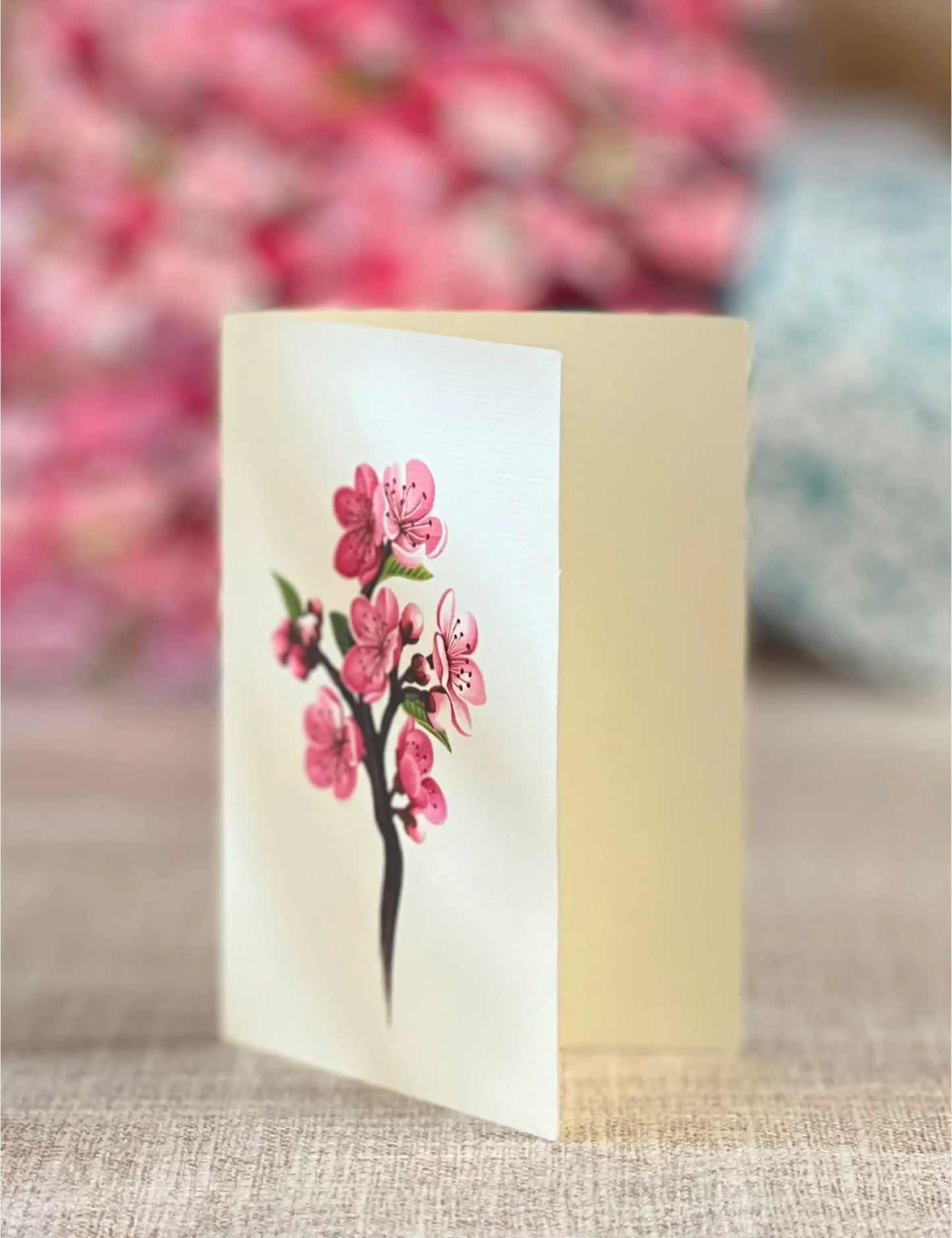 Cherry Blossom Pop Up Flower Bouquet