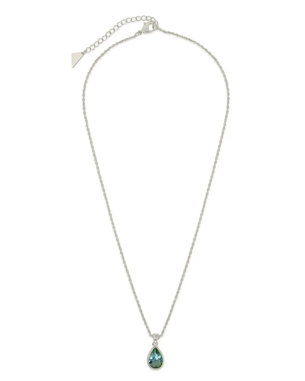 Ciana Pendant Necklace in Silver