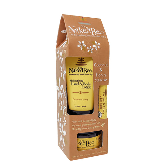 Coconut & Honey Gift Collection-Lotion and Chapstick
