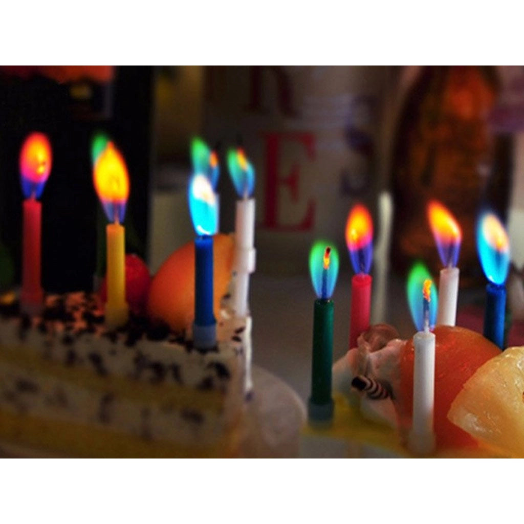 Colorflame Birthday Candles 26 Piece Counter Display