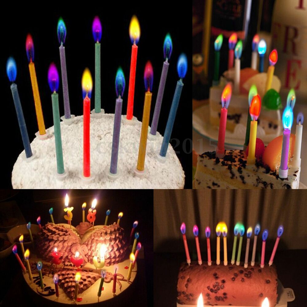 Colorflame Birthday Candles 26 Piece Counter Display