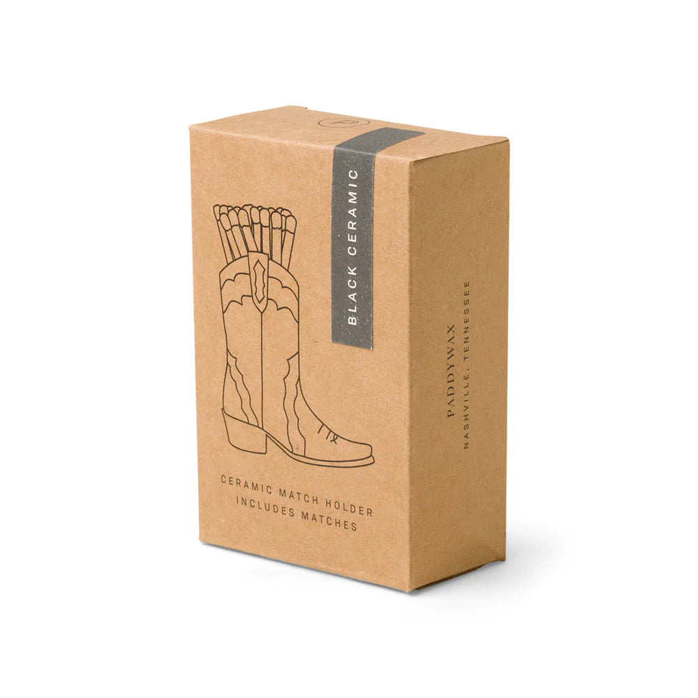 Cowboy Boot Match Holder - Black