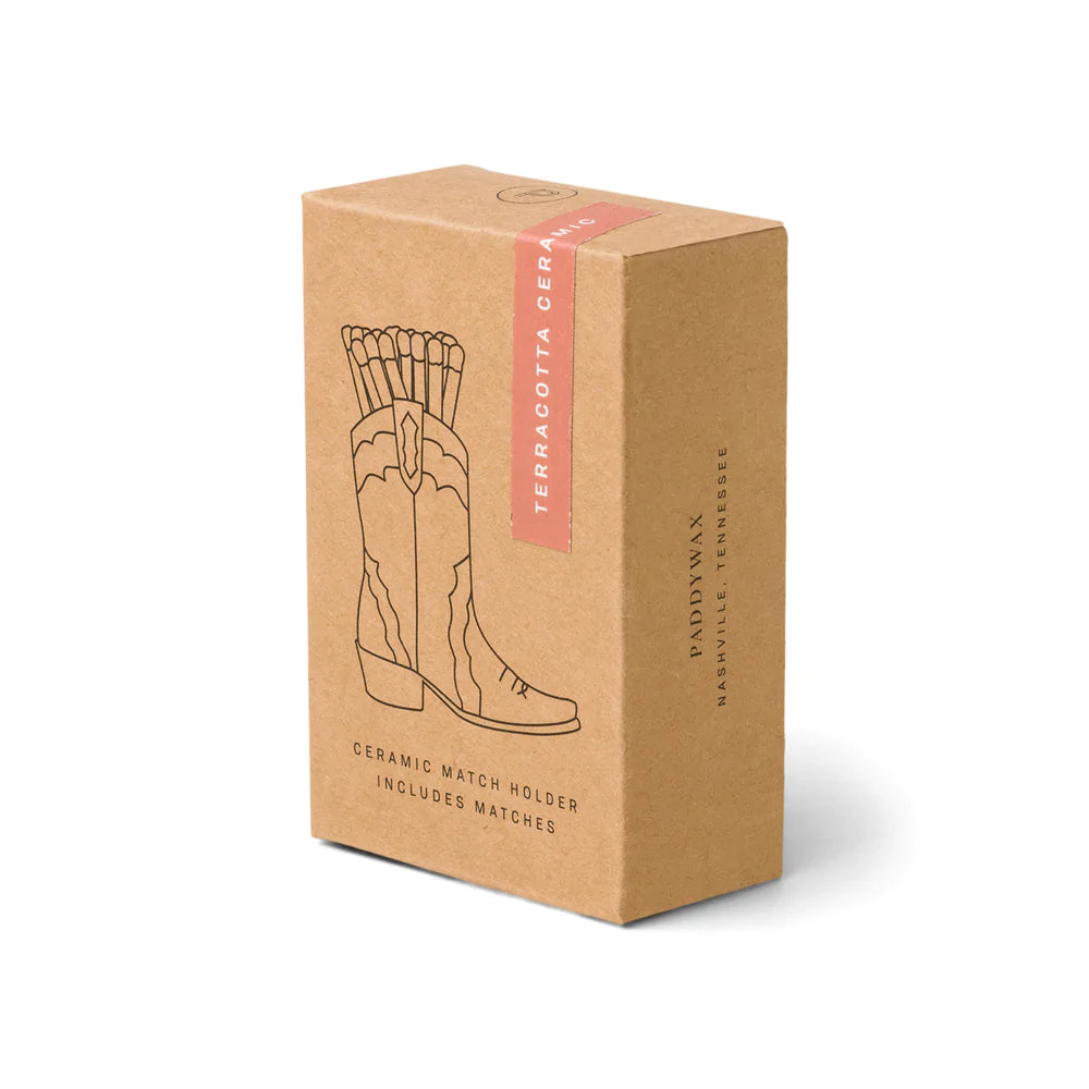 Cowboy Boot Match Holder - Terracotta