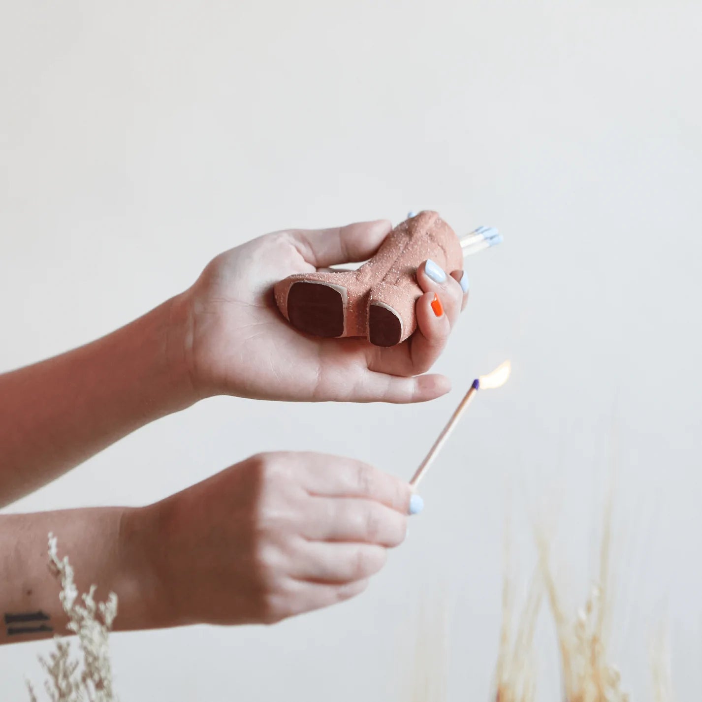 Cowboy Boot Match Holder - Terracotta