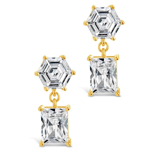 Daphne Drop Stud Earrings