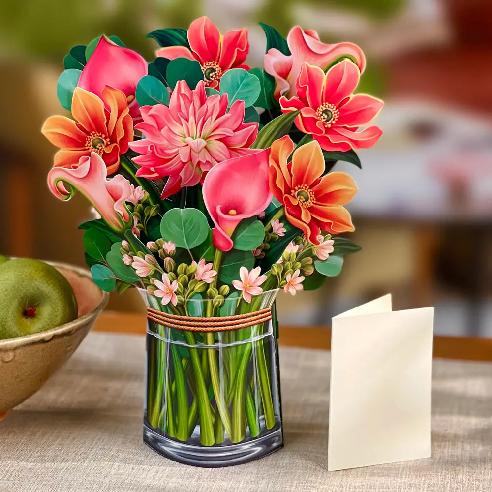 Dear Dahlia Pop Up Floral Bouquet