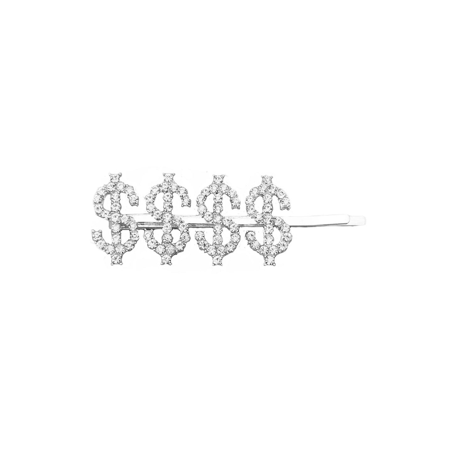 Dollar Rhinestone Hair Clip