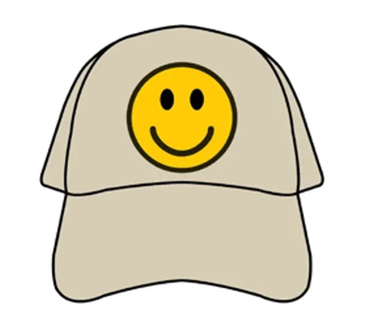 Eisley Smile Trucker Hat Solid Tan
