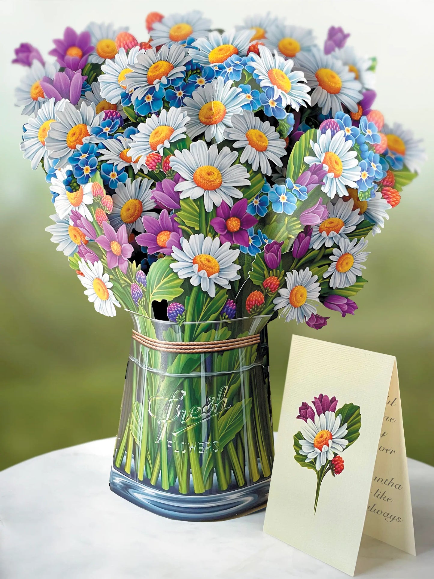 Field of Daisies Pop Up Flower Bouquet