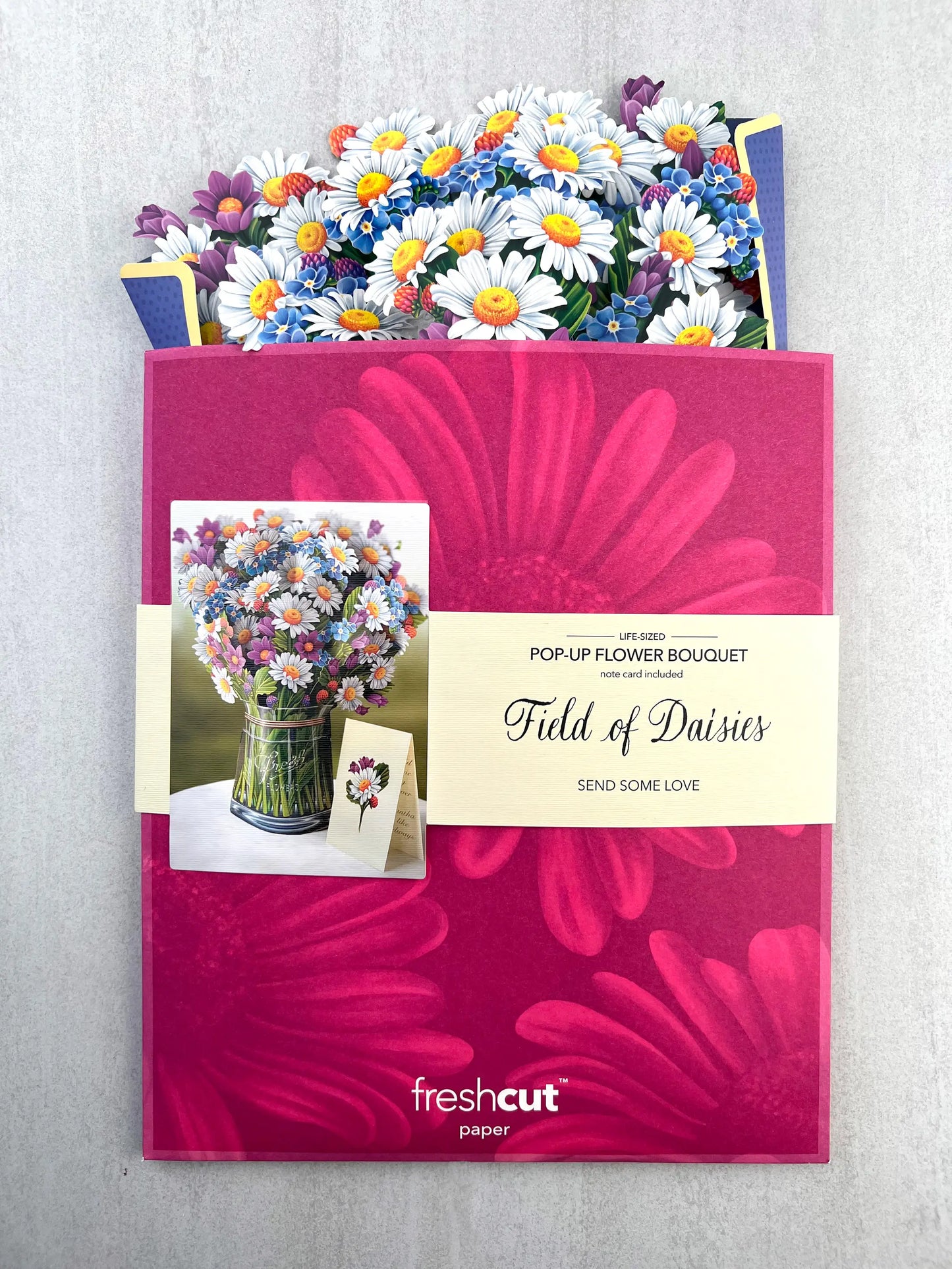 Field of Daisies Pop Up Flower Bouquet