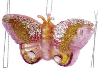 Jeweled Papillon Ornaments