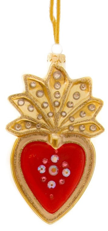 Heart Milagro - 2 Asst Ornaments