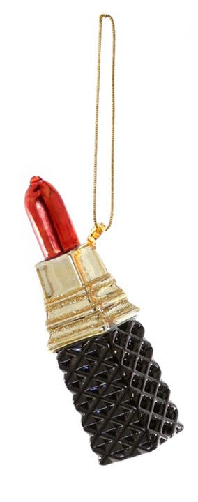 Lipstick 3 Asst Ornaments
