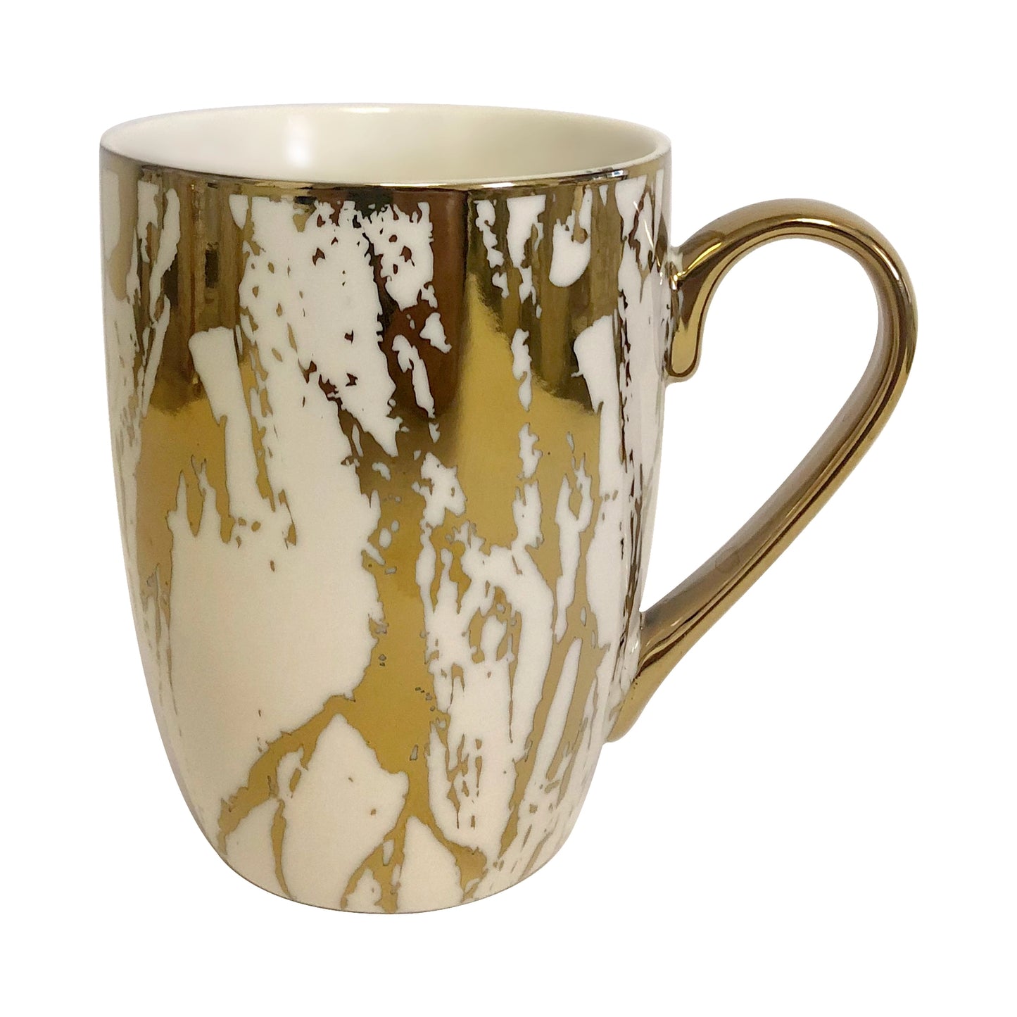 Gold Plated Mugs Matrix Gold Plated Tapered Mugs (6) asst
