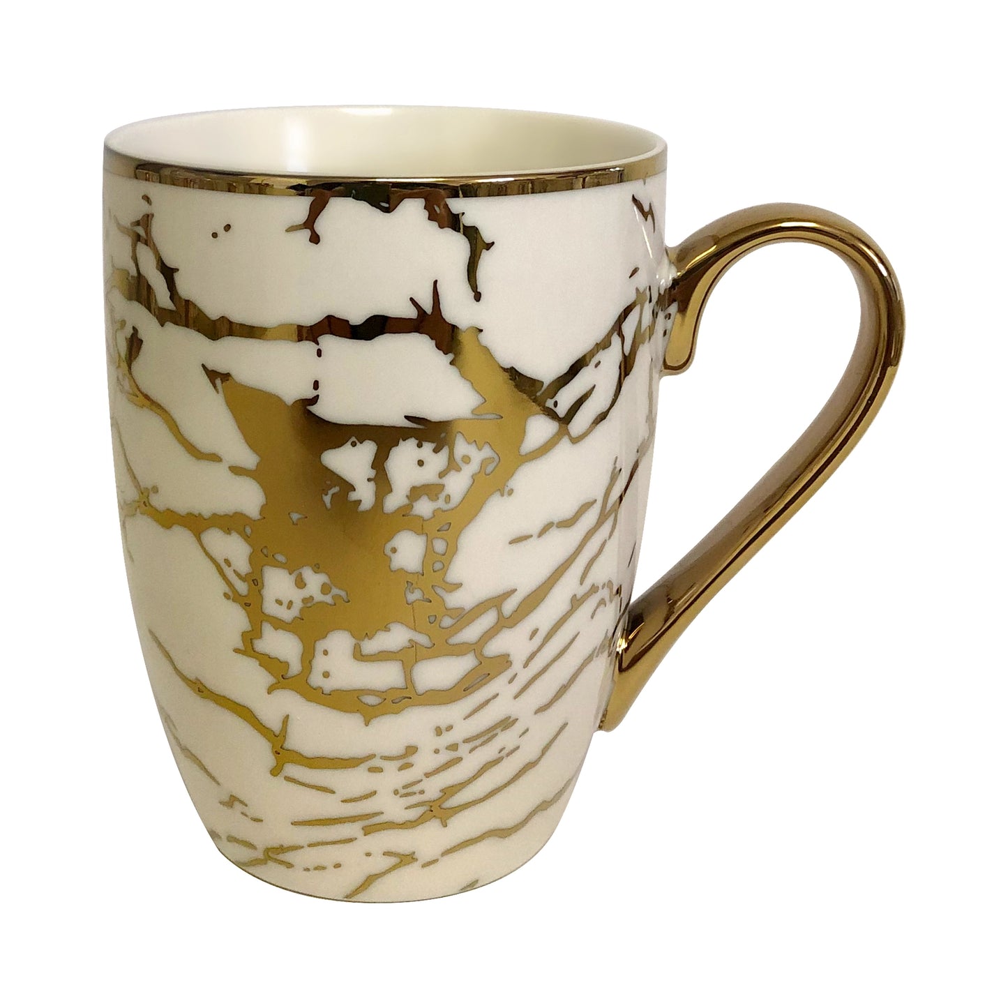 Gold Plated Mugs Matrix Gold Plated Tapered Mugs (6) asst