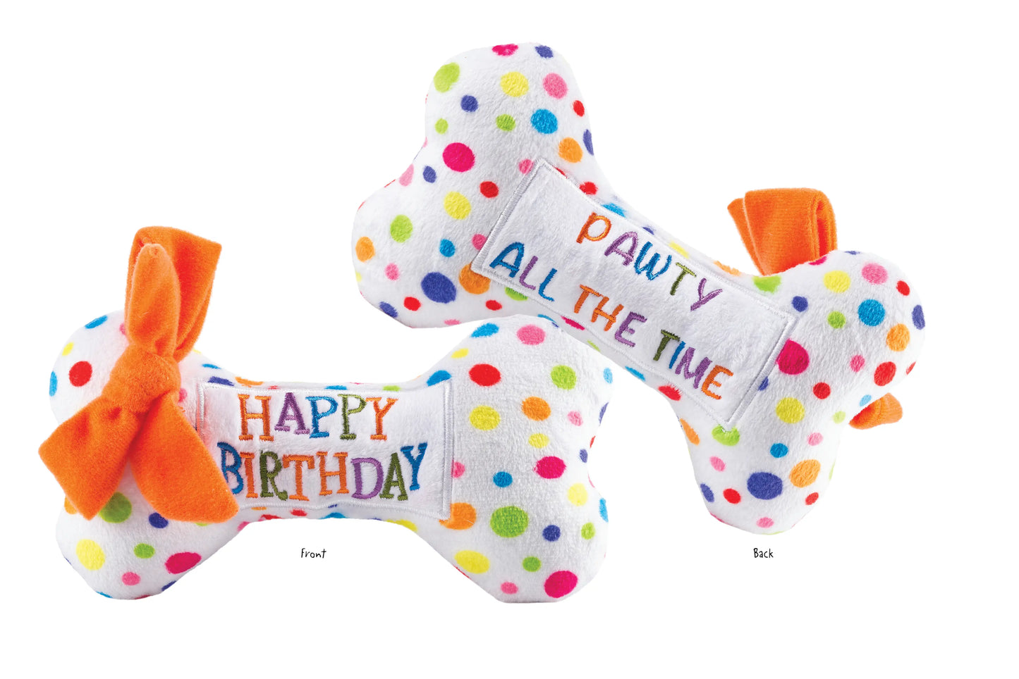 Happy Birthday Bones Dog Toy