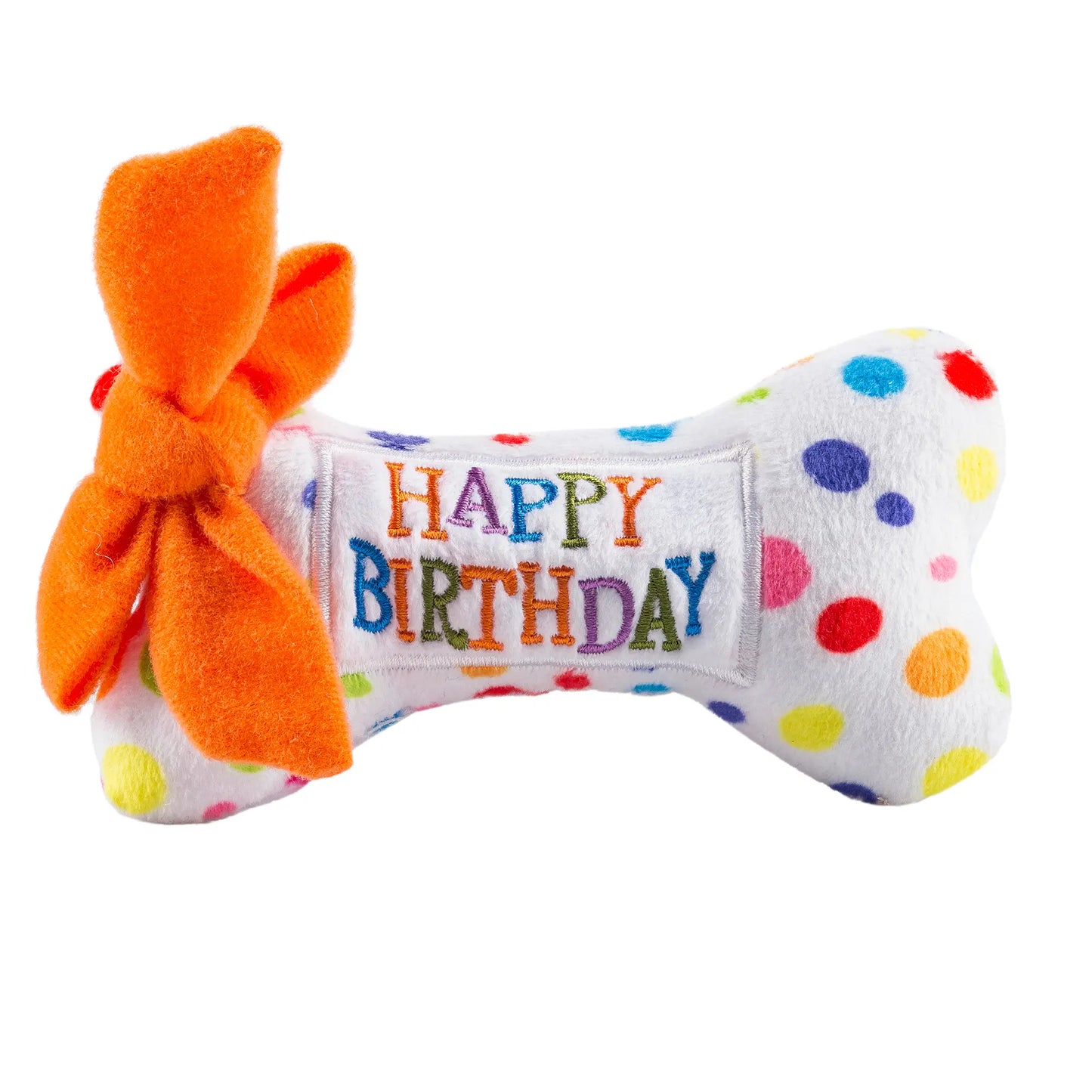 Happy Birthday Bones Dog Toy