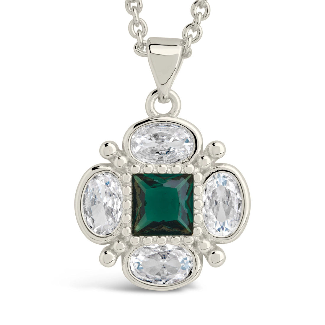 Hermia Pendant Necklace Silver