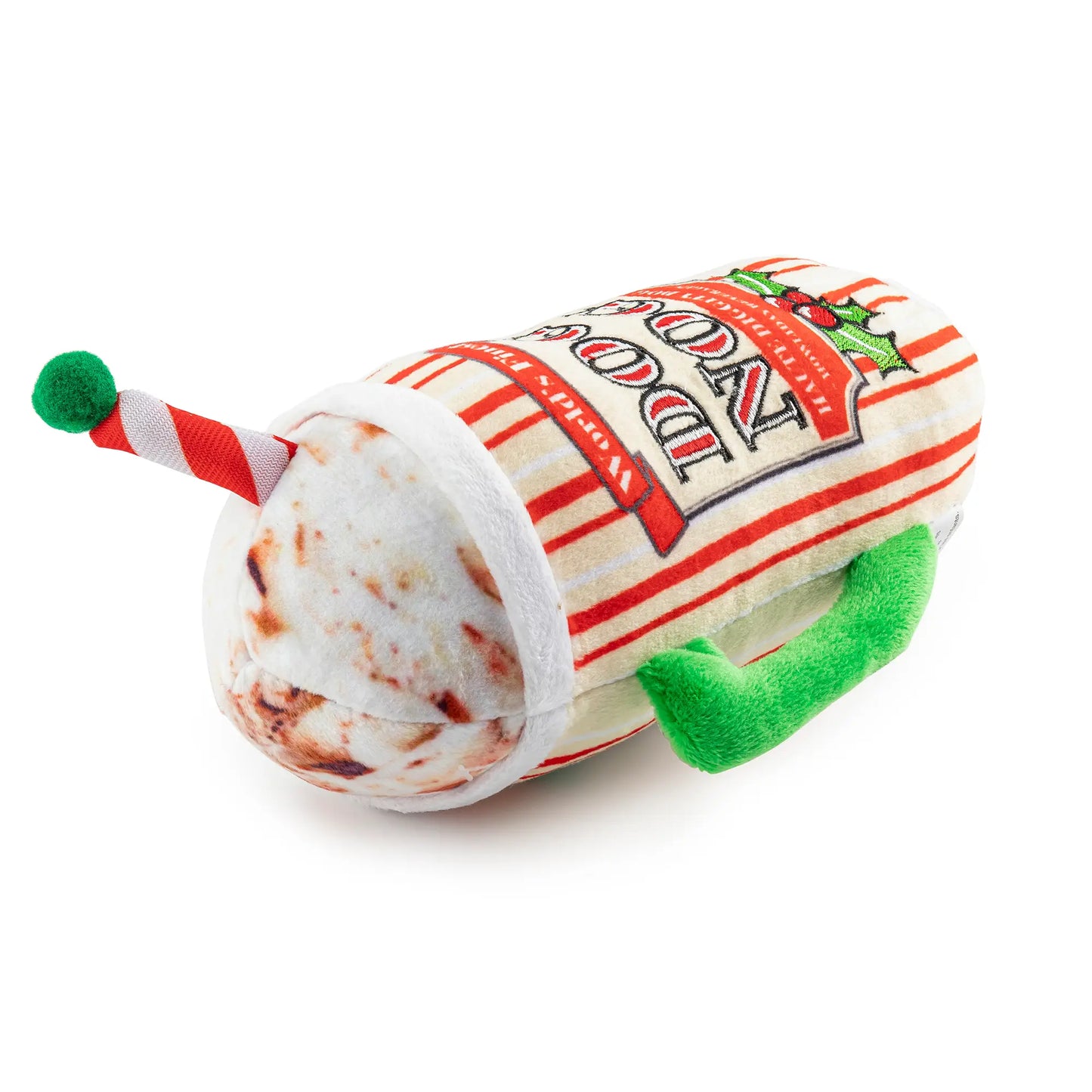 Holiday Dog Nog Christmas Dog Toy