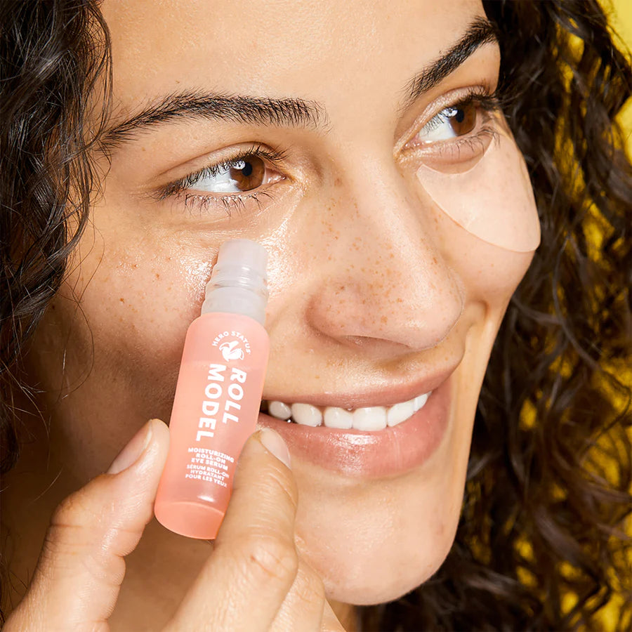 Hero Status Roll Model Moisturizing Roll-On Eye Serum Kit