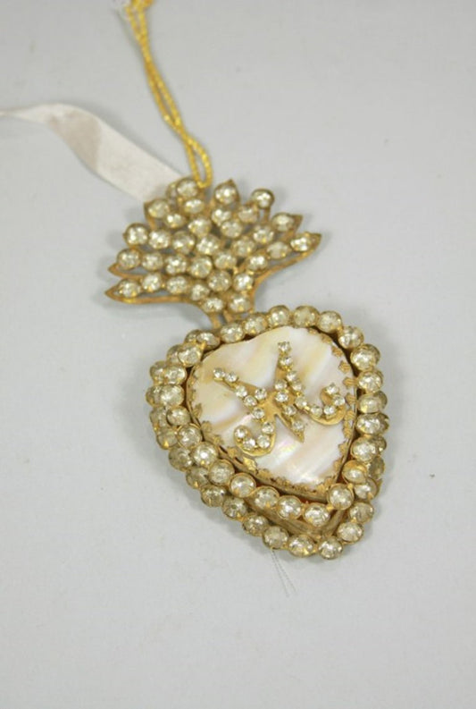 Jeweled Heart Ornament