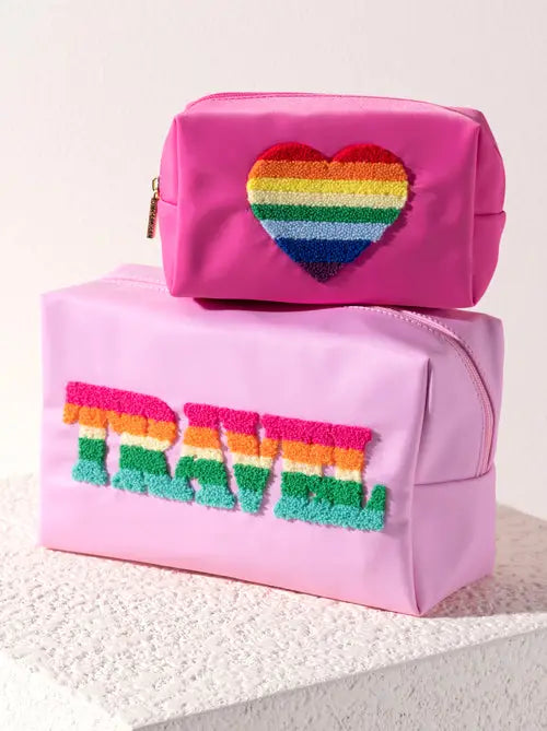 Joy "Travel" Zip Pouch, Candy