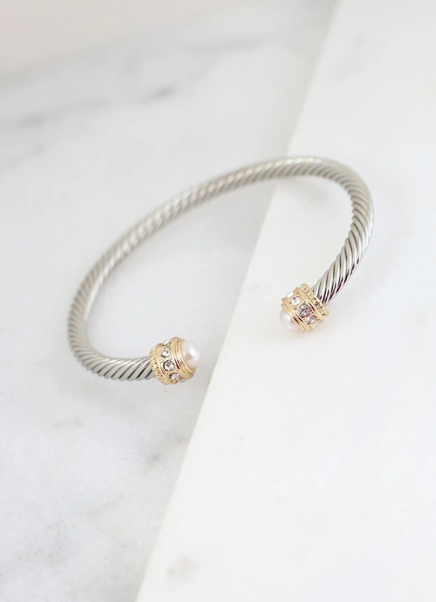 Kern Cable Bracelet Pearl