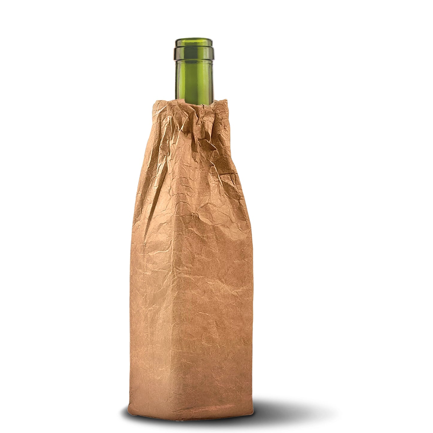 Koverupz Tyvek Brown Bag Art Insulated Wine Bottle/40oz