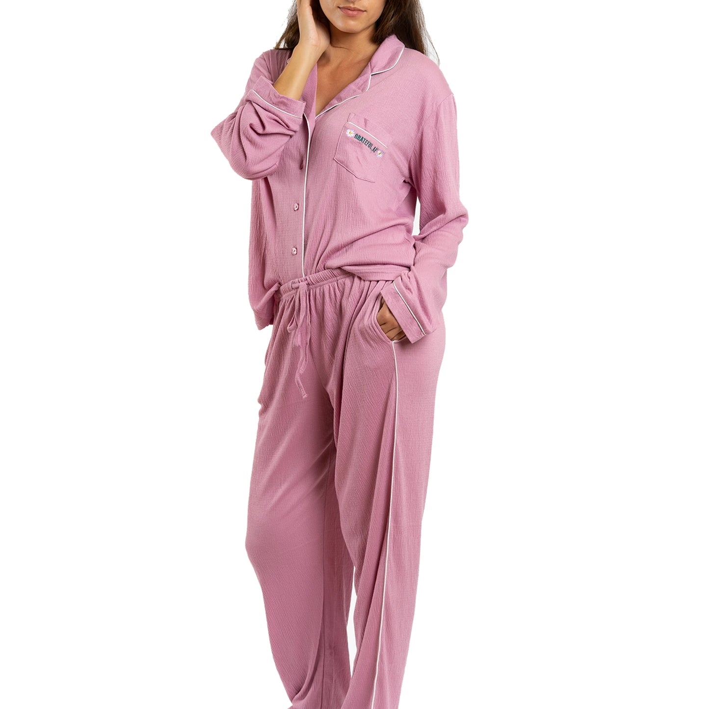 Luxe Pajama Set - Grateful
