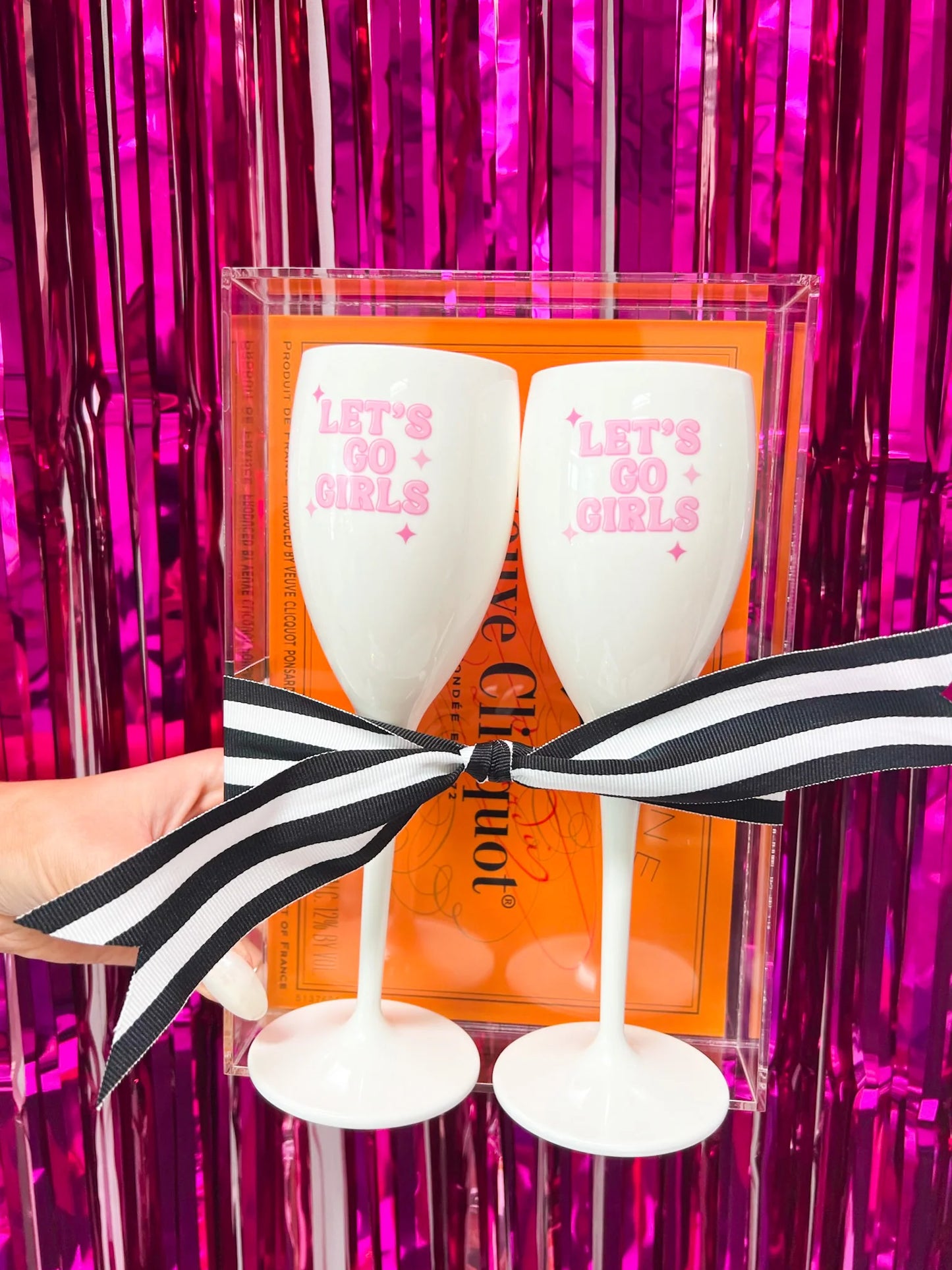 Let's Go Girls Champagne Flute