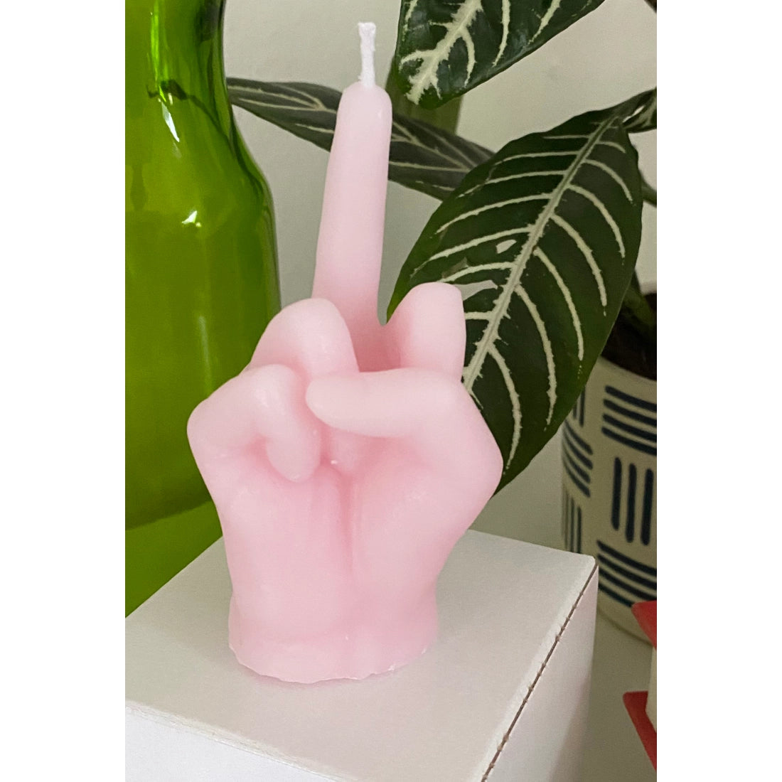 Middle Finger Candle Small