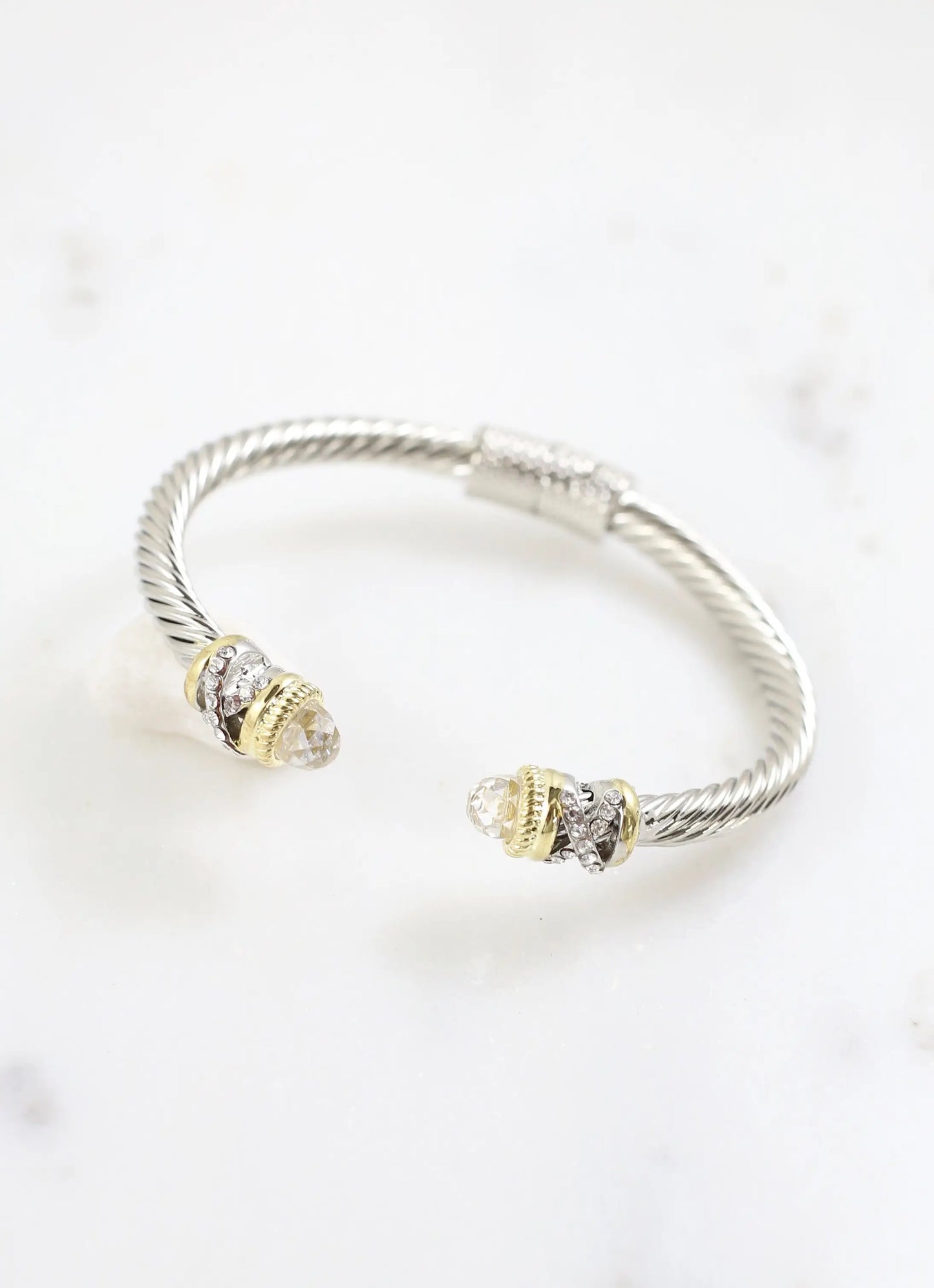 Nashmoor Cable Bracelet Silver