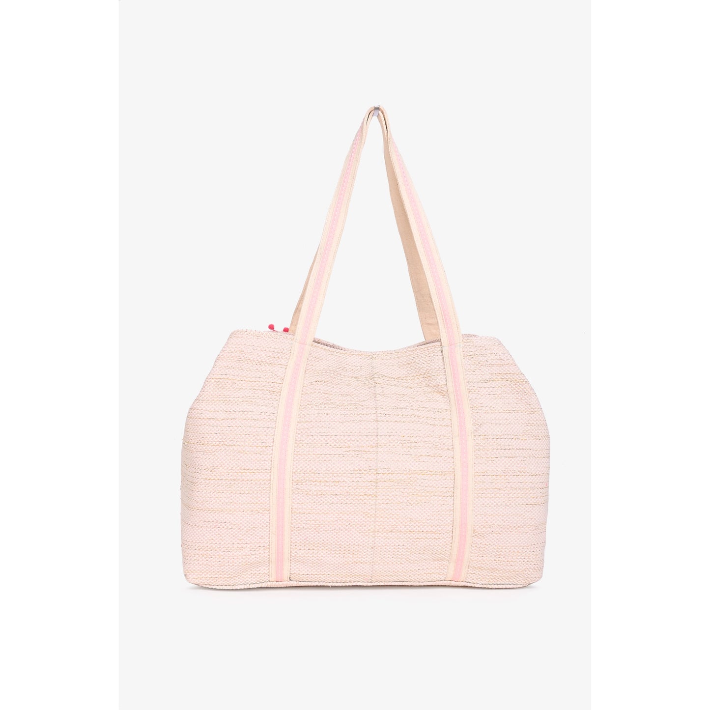 Natural Honey Bee Embellished Tote