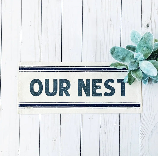 Our Nest Pillow Panel