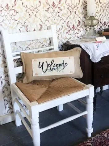 Welcome Pillow Panel