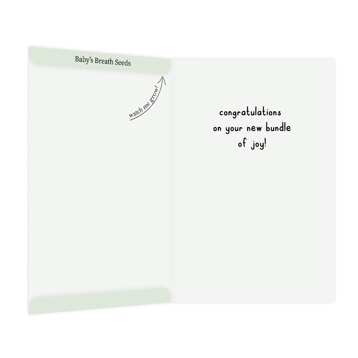 New Baby | Growable Greeting Cards with Seeds