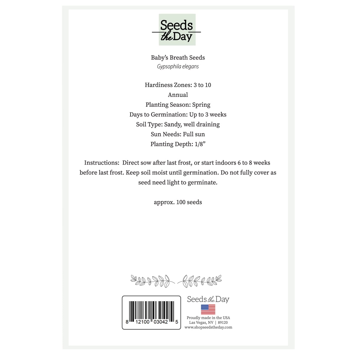 New Baby | Growable Greeting Cards with Seeds