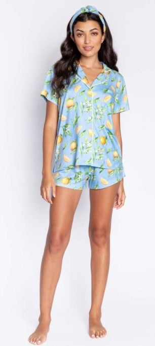 Orange Juice PJ Shorts Set from PJ Salvage